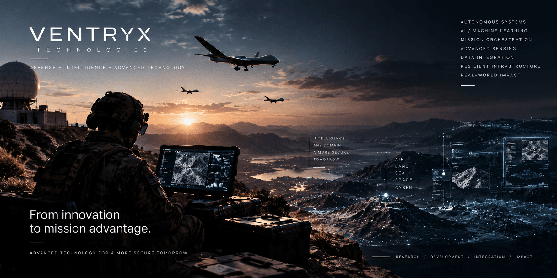 Conceptual advanced technology and autonomous mission systems environment